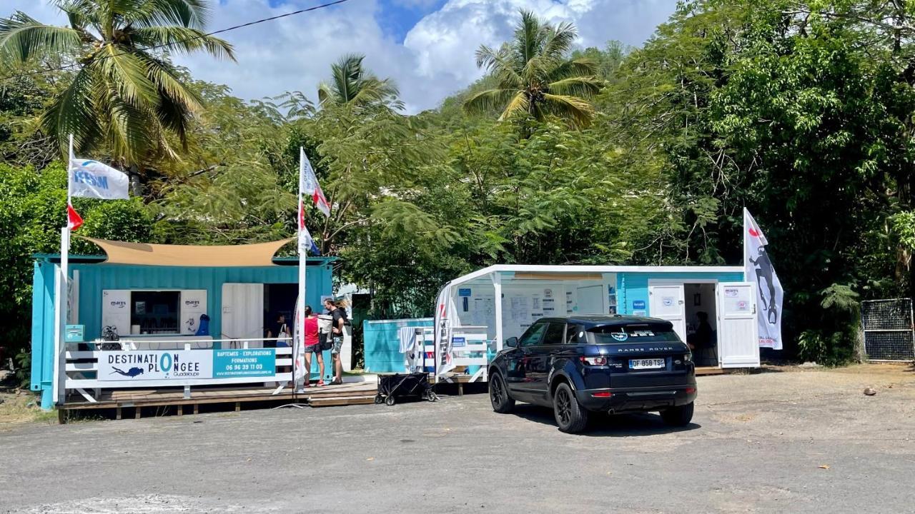 Location Gite Bungalow A 70M De La Plage Bouillante Eksteriør bilde